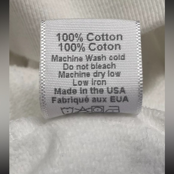 Clare V Vive La Resistance Sweatshirt Size XS White - Picture 9 of 9